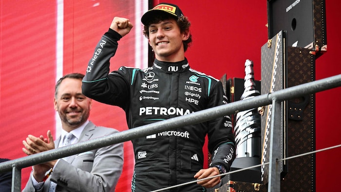 Kimi Antonelli überzeugt bei Mercedes.