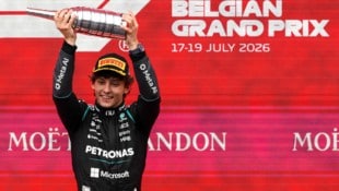 Kimi Antonelli jubelt in Spa.