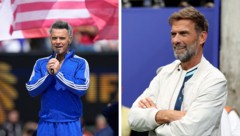 Robbie Williams stellte Jürgen Klopp im Live-TV eine gemeine Frage.
