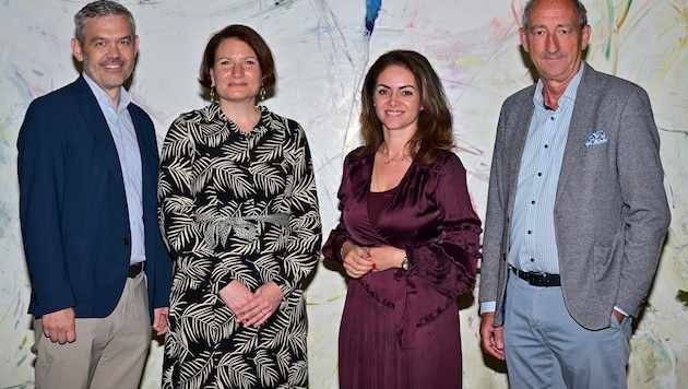 Philanthrop Siegfried Stepke, Ruth Williams (Fundraising Verband Austria), Philanthropin Samira ...