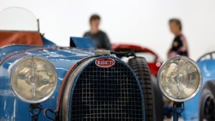 Auch ein Bugatti war unter den betroffenen Autos – allerdings ein deutlich neueres Modell.