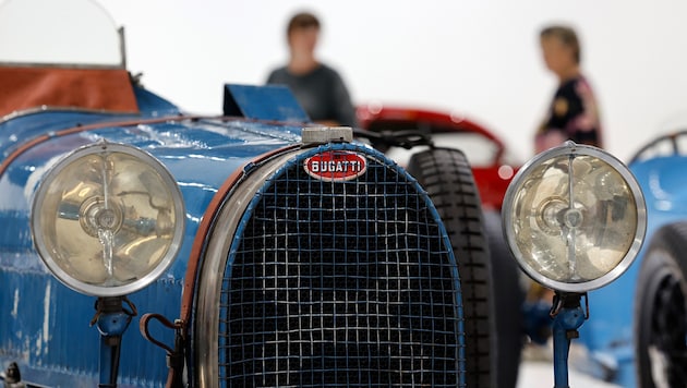 A Bugatti was also among the affected cars—though it was a significantly newer model.