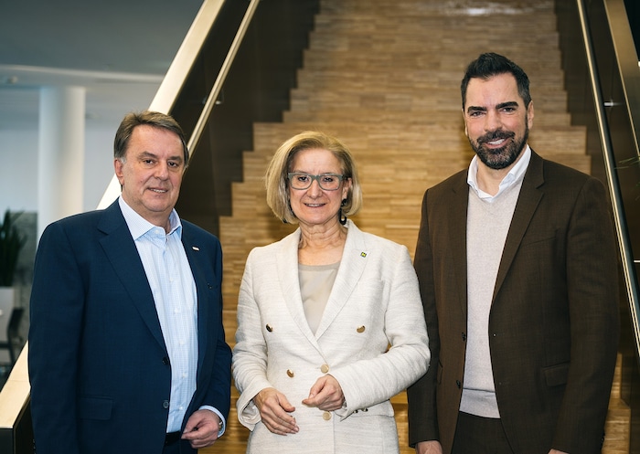 Ecker, Mikl-Leitner und Ochsner (v. li.) sehen neue Export-Potenziale für Niederösterreich.