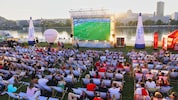 Die Österreich-Spiele waren ein Hit bei den Public Viewings. Nächtliche Anstoßzeiten ...