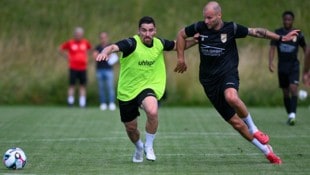 In Lustenau entwickelte sich Danilo Soares (l.) sofort zum Führungsspieler.