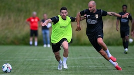 In Lustenau entwickelte sich Danilo Soares (l.) sofort zum Führungsspieler.