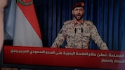 Die Verkündung der Seeblockade durch Houthi-Sprecher Jahja Sarea