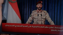 Die Verkündung der Seeblockade durch Houthi-Sprecher Jahja Sarea