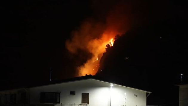 Waldbrand auf Sardinien