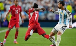 In diesem Fall war Argentiniens Leandro Paredes (rechts) nicht der Übeltäter. 