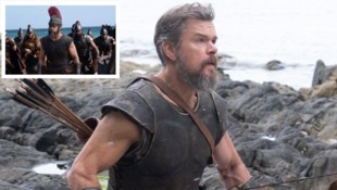 „Die Odyssee“ ist der Filmhit des Sommers. Matt Damon hat jetzt verraten, dass seine Muckis ...