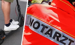 Einmal mehr forderte ein E-Scooter-Unfall Verletzte (Symbolbild).