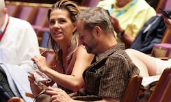 Süßer Festspiel-Flirt? Philipp Hochmair und Carolin Sinemus genossen die „Carmen“-Hauptprobe ...