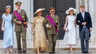 Lang lebe die zukünftige Königin!“: Kronprinzessin Elisabeth wurde am belgischen ...