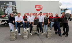 Vor dem Essen ist nach der Lieferung: Das Team des Gastronomie-Großhändlers Transgourmet ...
