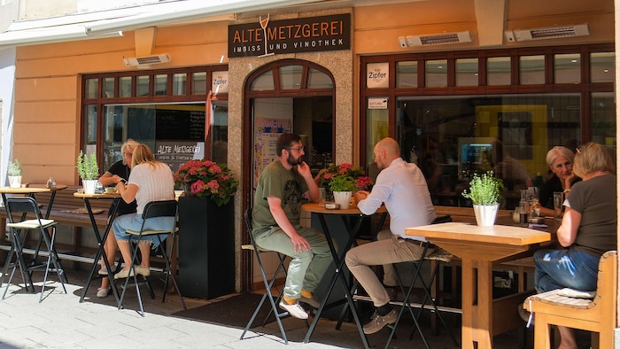 Das Lokal ist auch um 13.30 Uhr noch gut besucht.