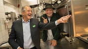 Schmähführer in der Küche: Manager Josef Sorger (links) und Starkoch Johann Lafer