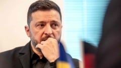 Der ukrainische Präsident Wolodymyr Selenskyj wirft den westlichen Verbündeten vor, vor den ...