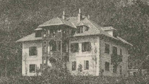 So sah das Vier-Sterne-Hotel 1926 aus. Inzwischen wurde das Gebäude mehrfach saniert und baulich ...