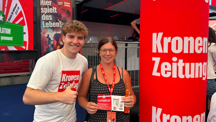 Glücklich war Daniela Liebhaber, St. Veit an der Gölsen.