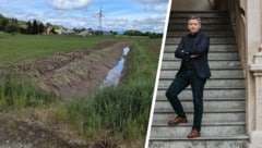 Lambert Schönleitner kritisiert die geplante Begleitstraße in einem Gebiet, in dem es immer ...