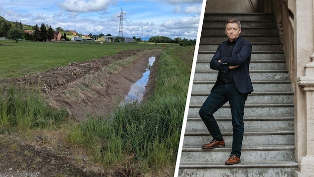 Lambert Schönleitner kritisiert die geplante Begleitstraße in einem Gebiet, in dem es immer ...