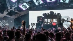 Der beliebte DJ bei seinem vielumjubelten Auftritt im Club Papaya.