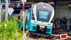 Der Zug entgleiste beim Verschieben.