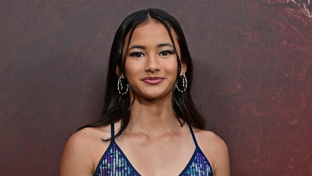 Kaylee Hottle bei der Weltpremiere von „Godzilla x King: The New Empire“ im März 2024