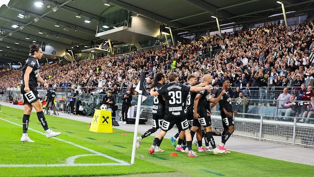 Die Fans sind begeistert: Sturm Graz feiert einen perfekten Saisonstart!