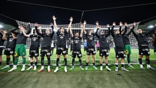 GEPA Der Jubel nach dem 4:0-Sieg war riesig