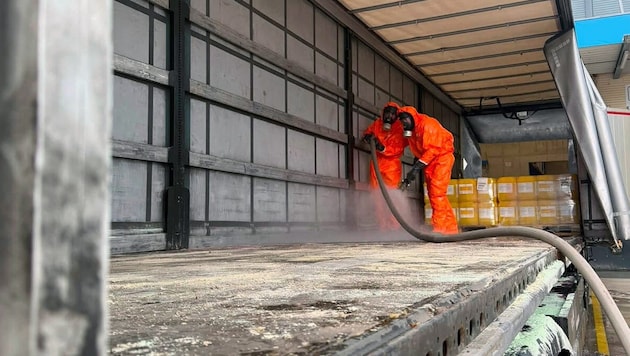 Großeinsatz für die Feuerwehren