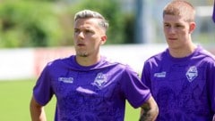 Florian Rieder (li.) hat bei Austria Salzburg noch mehr Verantwortung übernommen. 