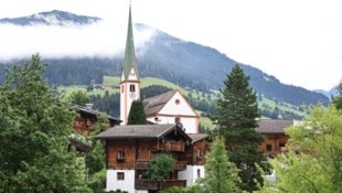 Alpbacher Dorfansicht mit Kirche