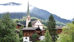 Alpbacher Dorfansicht mit Kirche