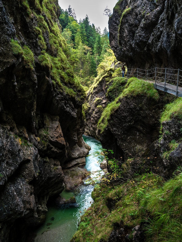 Die Tiefenbachklamm (Brandenbergtal)