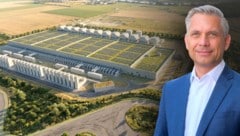 Wirtschaftsminister Wolfgang Hattmannsdorfer (ÖVP) äußert sich zum Google-Rechenzentrum im ...