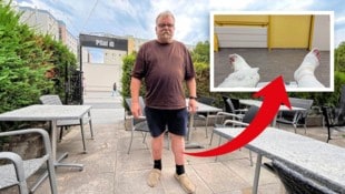 Krone KREATIV/Viktoria Graf, zVg Gerhard M. erfuhr die ausufernde Jugendkriminalität rund um den Cizekplatz in Wien-Donaustadt am ...