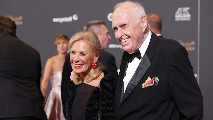Mit Frau Helga war Kuhn gerne gesehen in der Sport-Welt.