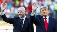 Brüder im Geise: FIFA-Boss Gianni Infantino (li.) und US-Präsident Donald Trump.