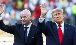 Brüder im Geise: FIFA-Boss Gianni Infantino (li.) und US-Präsident Donald Trump.
