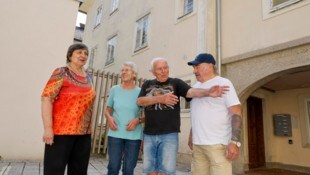 Irene Schweitzer, Melitta Murauer, Robert Murauer und Otto Schweitzer machten viel durch.