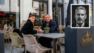 Adriana Zartl und Max Fraisl freuen sich auf die Zusammenarbeit mit dem Hollywood-Star Will ...