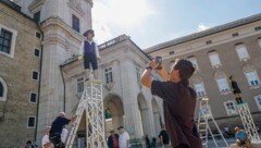Die Figuren sind schon jetzt beliebte Fotomotive