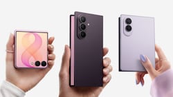 Mit dem Galaxy Z Fold8 (rechts) ergänzt Samsung sein Portfolio um ein Falt-Smartphone in ...