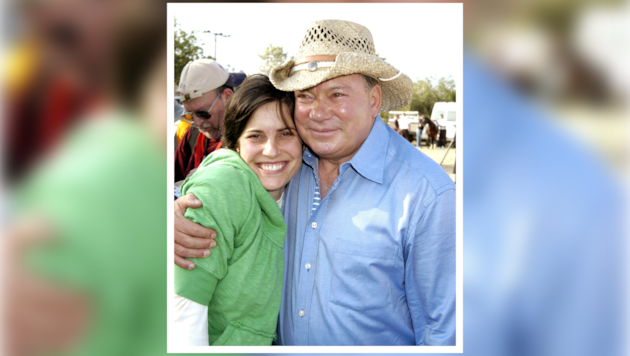 William Shatner und seine Tochter Melanie – das Foto stammt aus dem Jahr 2006 – kämpfen ...