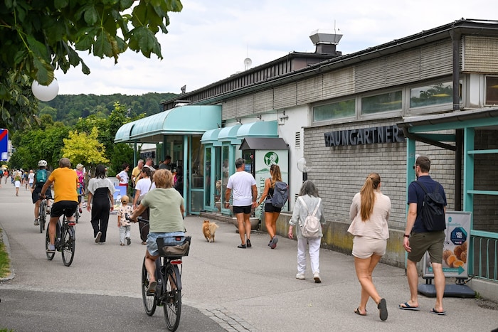 Die Konditorie liegt direkt an der beliebten Flanier-Meile.