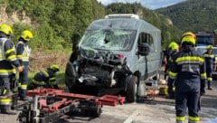 Komplizierte Bergung für die Einsatzkräfte