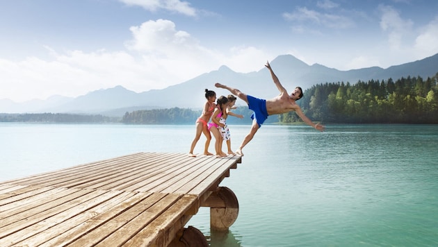 Baden zieht immer – im Juli passten Kärntens Tourismuszahlen.
