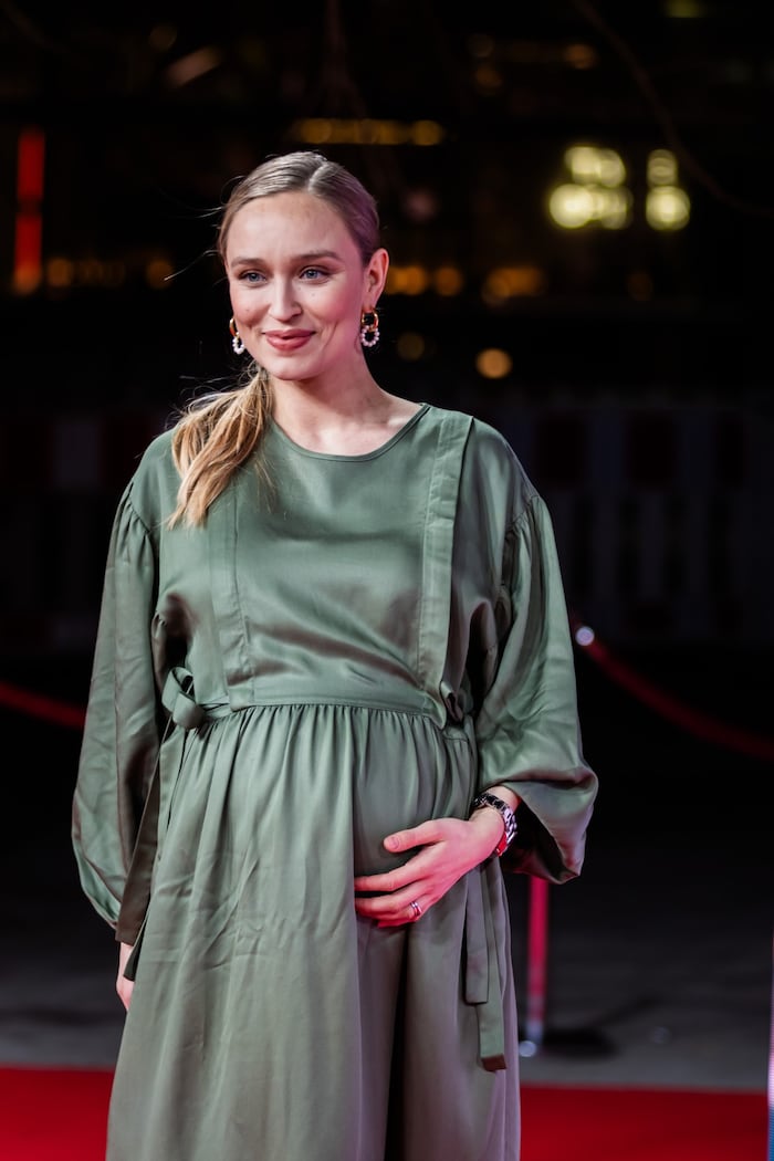 Caro Cult bei der Premiere von „Wunderschöner“ im Februar 2025 in Berlin – zu diesem Zeitpunkt ...